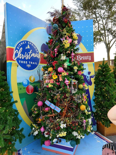 Disney Springs Christmas Tree Stroll