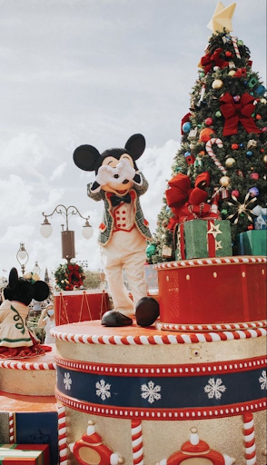 Mickey Mouse Christmas parade